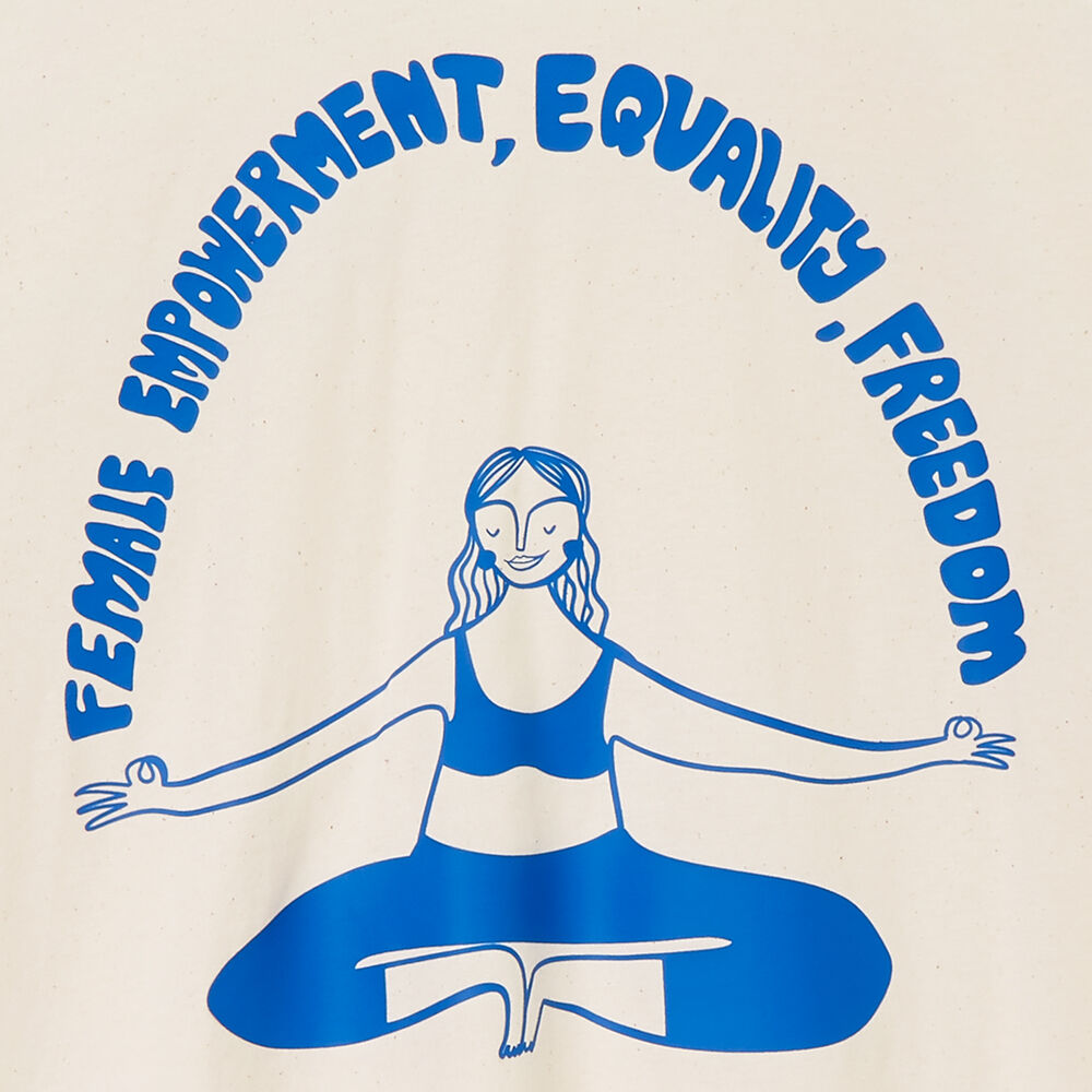 Bolsa de yoga - "Girls get Equal"