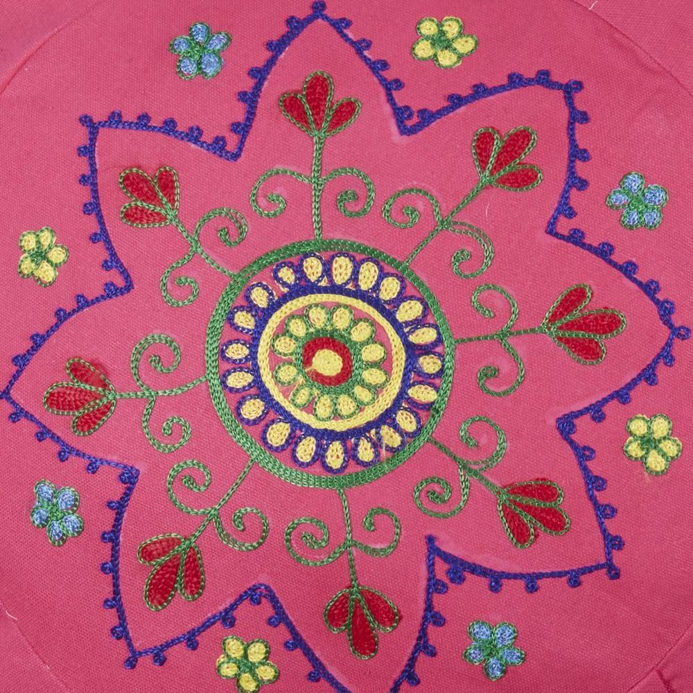 Cojín de yoga redondo con relleno