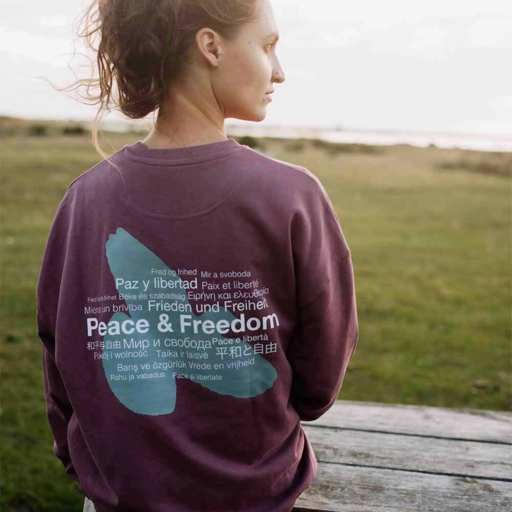 Sudadera "Peace & Freedom"