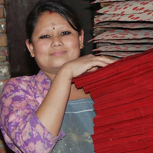 Papel del techo del mundo