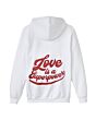 Imagen de previsualización Sudadera con capucha "Love is a Superpower"